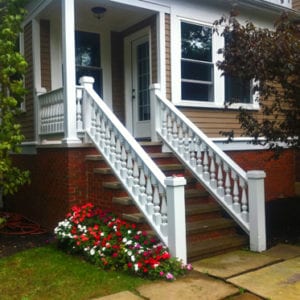 Front entry stair rail picture