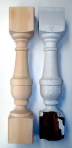 Custom porch balusters