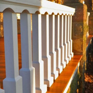 New replacement custom porch balusters