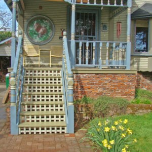 Custom reproduction porch railing