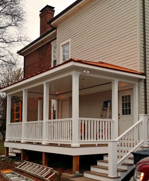 Porch Railing Project