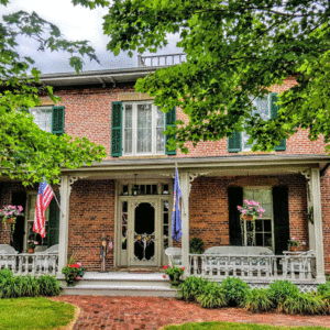 Custom porch railing remodel