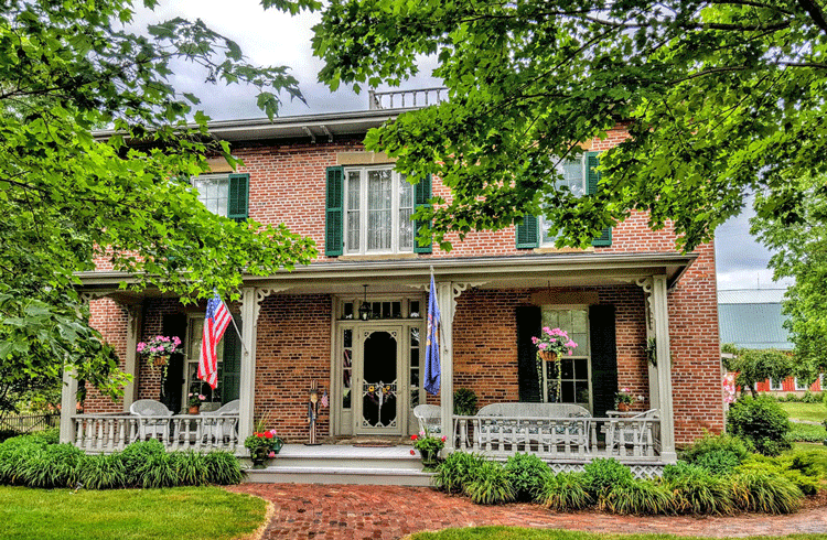 Custom porch railing remodel