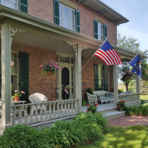 Custom turned porch spindles