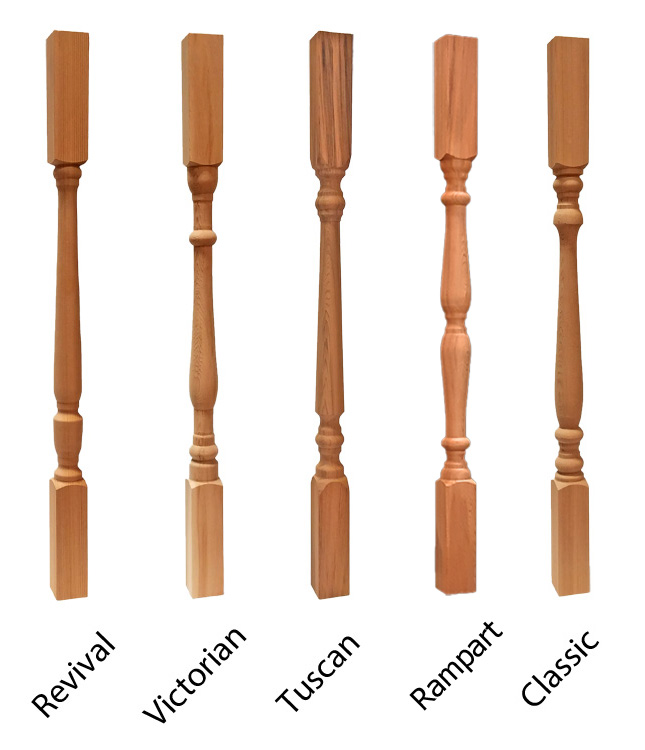 1 5/8" Porch & Deck Spindles, Turned Porch Balusters for ...