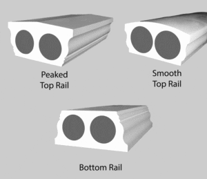 12" cast railing options