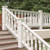6" Wood Railing with Classic Porch Spindles