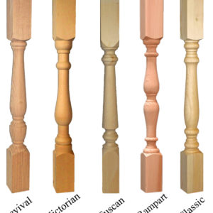 3 inch Wood Porch Spindles