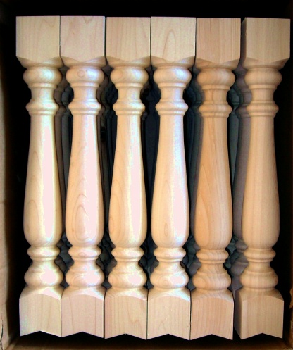 Custom matching spindles ready to ship