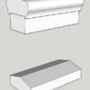 3D model of our 3 piece Porch Rail System