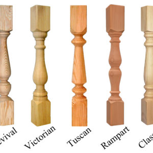 Standard Porch Spindles Balusters designs