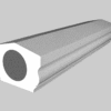 5 1/2" Peaked Porch Top Rail