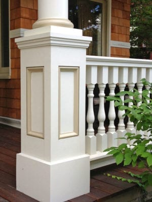 Synthetic Newel Posts