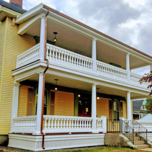 Polyurethane porch railing