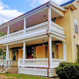 Urethane porch railing