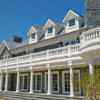 Second story Porch Railing with rounded veranda