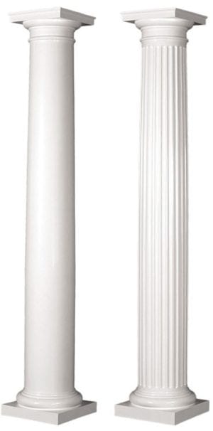 18 Tapered Architectural Round Column