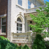 2 story porch with gooseneck easings
