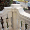Gooseneck porch railings