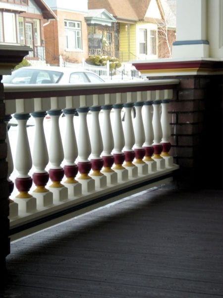 Revival porch spindles