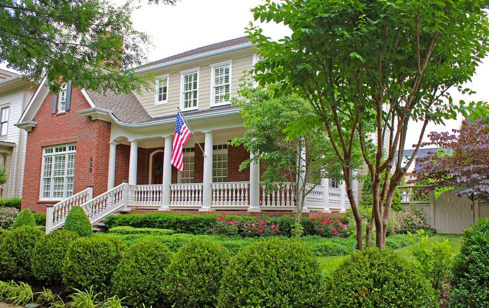 Front porch balustrade