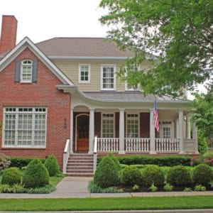 covered porch railings and columns