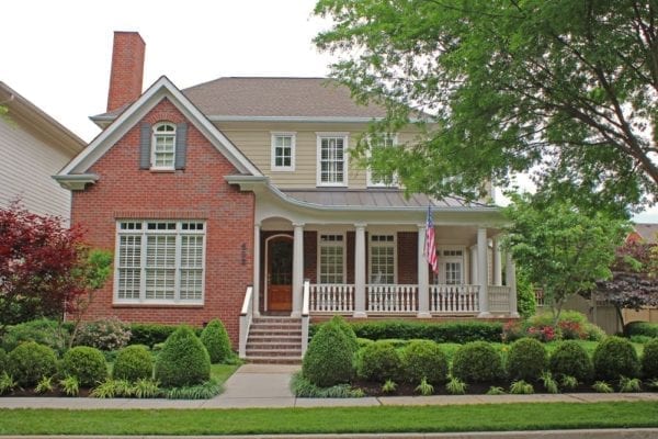 covered porch railings and columns