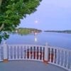 Curved railing