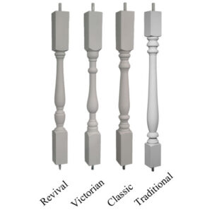 poly balusters