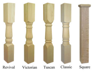 Porch Railing Posts