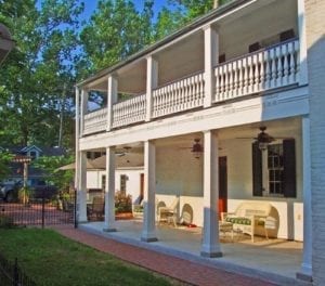 3 1/2 x 26" Revival Porch Spindles on second story railing