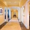 Interior round tapered columns