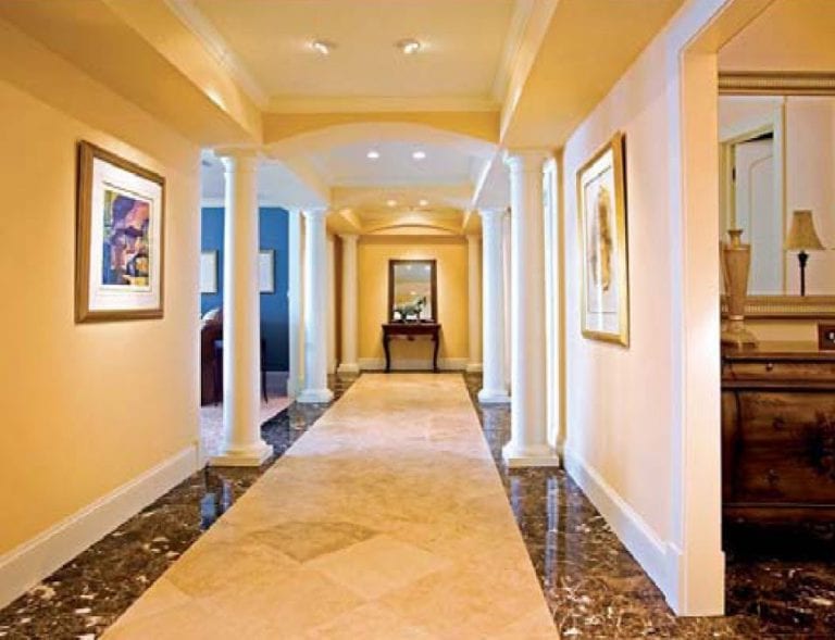 8" Round Tapered Columns, Synthetic loadbearing Porch Column