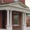 Round tapered columns with standard flute