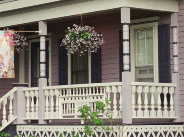 Porch railing with 3 1/2 x 26" Revival porch spindles in NY