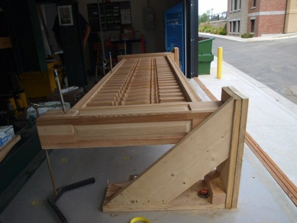 testing wood porch railing for strength
