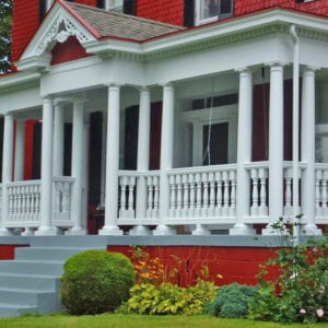 Traditional Polyurethane Porch Railing and Balusters, Pennsylvania