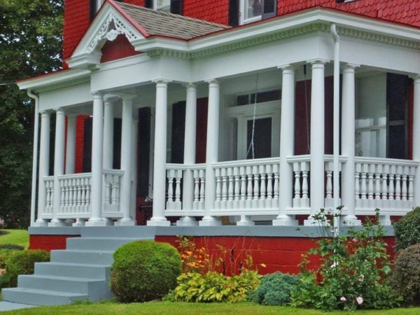 Traditional Polyurethane Porch Railing and Balusters, Pennsylvania