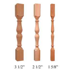 New Rampart Porch Spindle Design