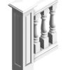 5 1/2" Exterior Porch Railing