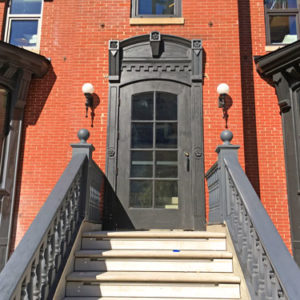 front stair stoop railings