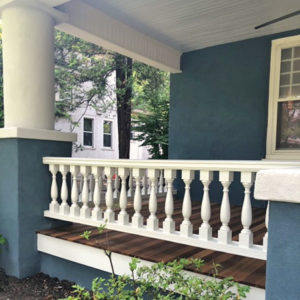 Custom Turned Porch Balusters