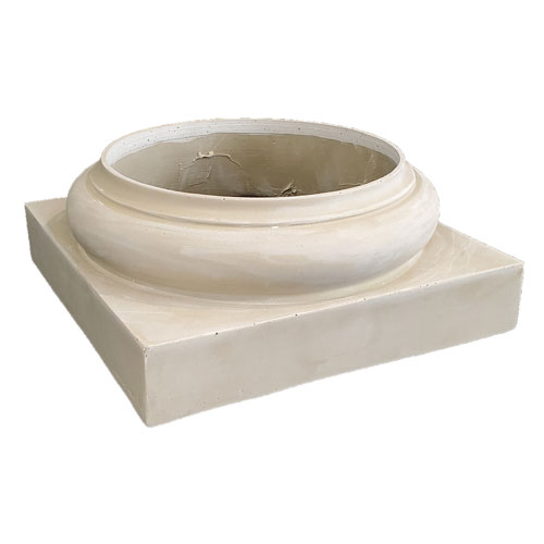 Tuscan Column Bases and Caps for Round Tapered Columns