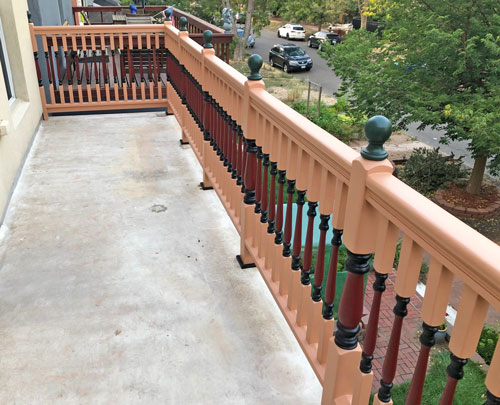 Colorado balcony railing
