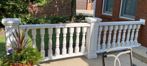 4 4-pc. Porch Rail System, Cedar