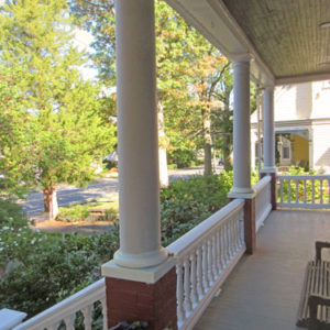 Wood and Synthetic Porch Materials