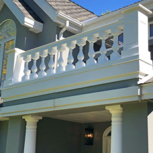 porch baluster restoration