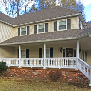 Southern Front Porch Railing