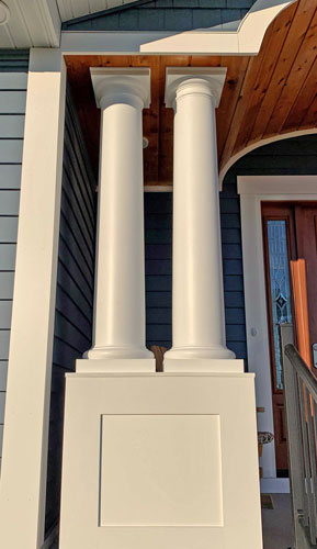 Round Tapered Columns