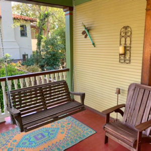 DIY porch rail